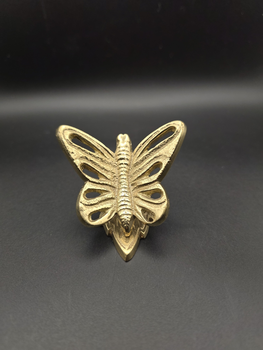 Vintage Solid Brass Butterfly Desk Clip – Allied Brass MCM Note Holder